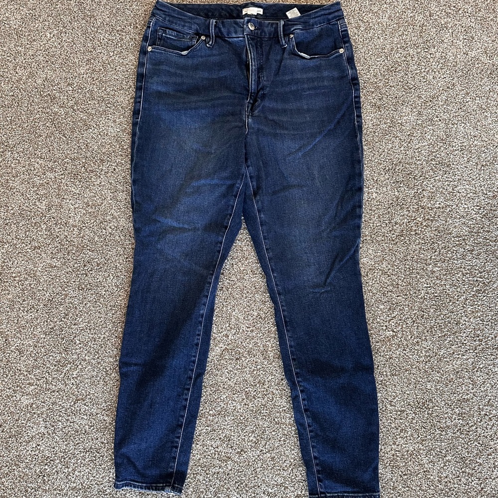 Good American Skinny Ankle Jeans